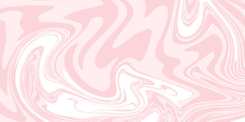Abstract background image sketch of the waves liquid marble. Pink and white combined color marble.