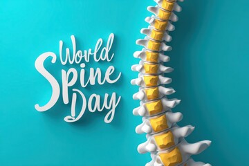 World Spine Day Awareness Banner