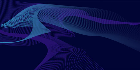 Abstract background design with diagonal blue and pink or purple line pattern. Vector horizontal format for digital luxury business banner, contemporary cover, luxury premium.