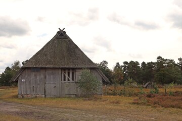 Schafstall in der Osterheide bei Schneverdingen
