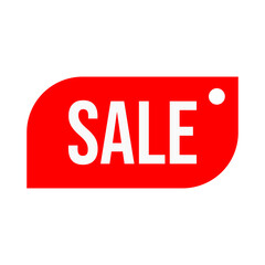 red sale label icon