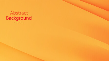 Warm and orange color background abstract art vector