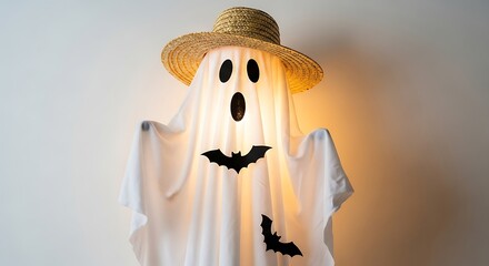 Halloween ghost costume diy easy tutorial spooky and cute