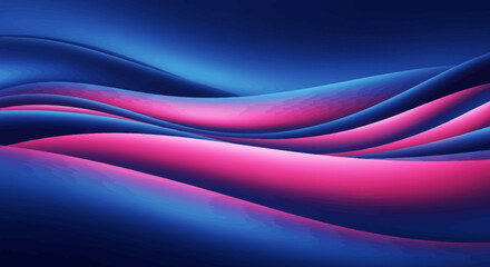 Abstract waves in blue and pink tones create a visually appealing background image for various