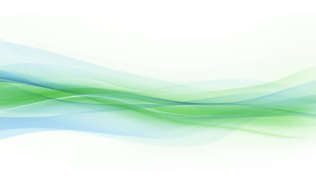Abstract blue/green lines - background loop