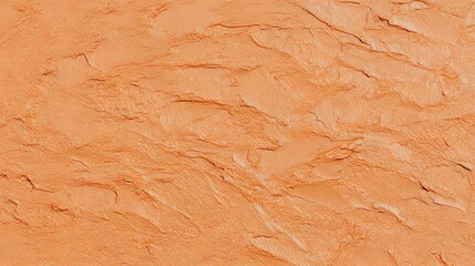 Textured peach clay abstract pattern, seamless orange terracotta plaster background