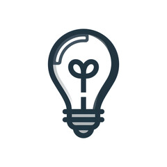 Illustration of a lightbulb suggesting ideas innovation and creativity concepts