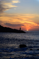 知床の夕陽 2025年8月