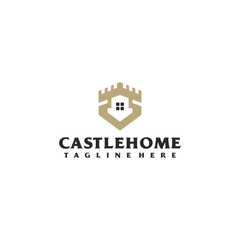 Modern building construction logo design concept showcasing urban architecture and real estate
