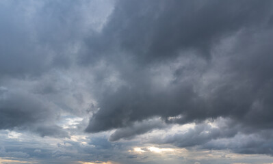 Beautiful sky with cloud landscape	