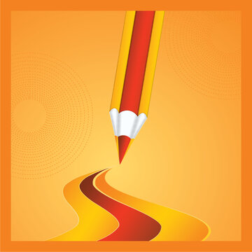 Pencil Icon  school banner so...