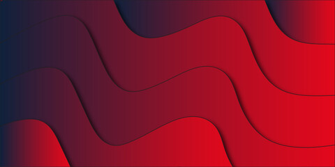 Modern dynamic Abstract background With colorful paper wave Shapes.Graphic design banner pattern background template with dynamic curve shapes.