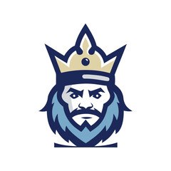 vector illustration of a lion head