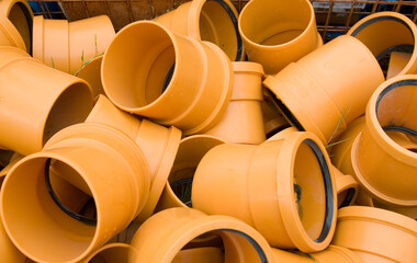 Abwasserrohre Lager 2