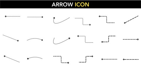 Collection of 18 back arrow icons for UI and UX design. Clean and minimalist back arrow icons. Line style with circular and straight variations.Vector format.	
