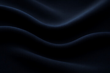 Obraz premium Dark Navy Fabric Waves