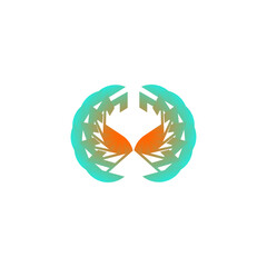 Stylish Abstract Mark for Digital Branding