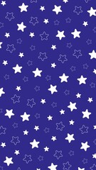 Cute and pop simple star background