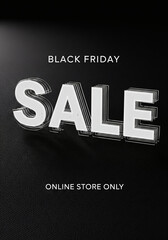 Black Friday Sale Big Discount Promotion Event Online Store Promotion