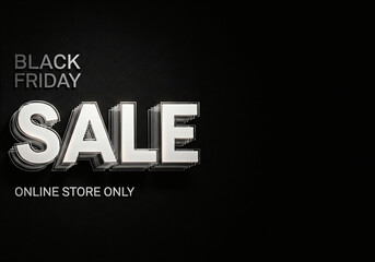 Black Friday Sale Big Discount Promotion Event Advertisement Announcement