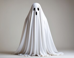 white halloween ghost