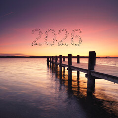 Sunrise Journey: Embracing 2026 Above the Sea Pier