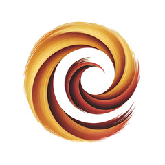 A swirling vortex of warm hues evoking feelings of energy and transformation with smooth blending