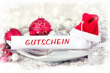 Gutschein Weihnachten