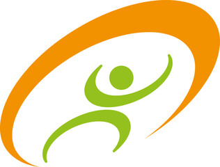 Person und Kreis, Orthopädie, Sportmedizin, Logo