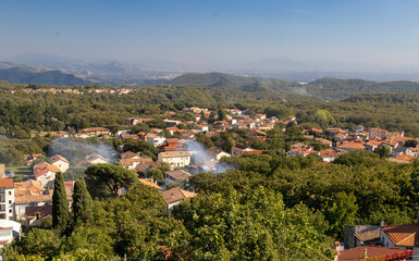 Roccamonfina is a charming little village in the province of Caserta, located on the slopes of the volcano, renowned for its chestnut production.