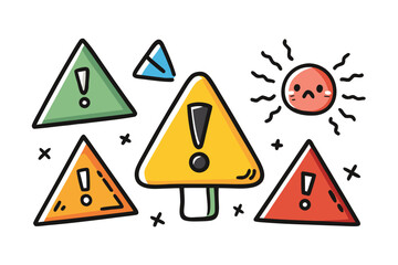 warning triangle sign