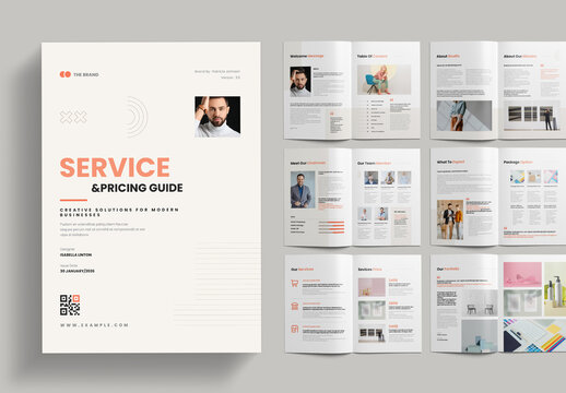 Service & Pricing Guide Template