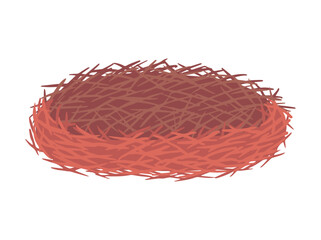 Empty Animal Nest Easter Egg
