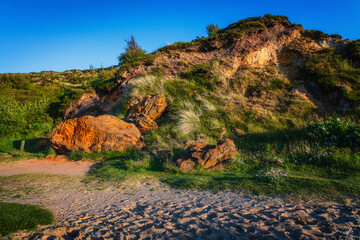 Sommer auf Sylt am Morsumer Kliff