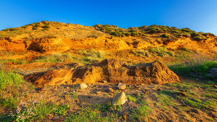 Sommer auf Sylt am Morsumer Kliff