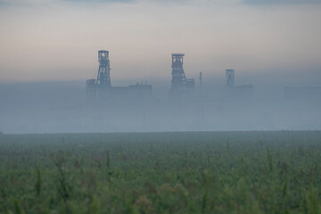 Belaruskali potash mining plant in Soligorsk