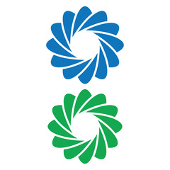 Vector illustration of a flower
