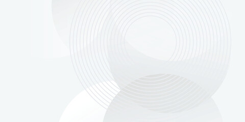 White geometric abstract background overlap layer on bright space with lines effect decoration. Modern graphic design vector eps10