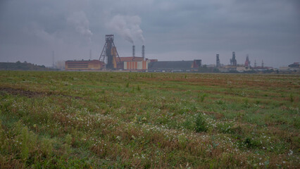 Belaruskali potash mining plant in Soligorsk