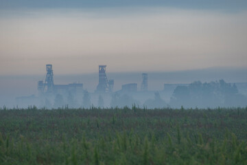 Belaruskali potash mining plant in Soligorsk