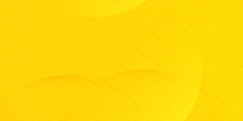 Bright yellow abstract background with soft wavy lines and circular shapes, creating a cheerful and energetic feel. Ideal for posters, banners, web design, and modern branding.