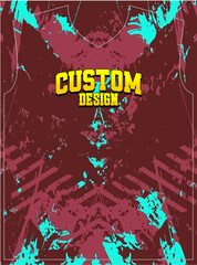 Obraz premium Customizable jersey designs professional uniform templates