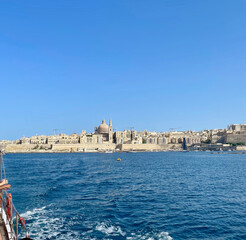 Fototapeta premium View of the city of Valletta