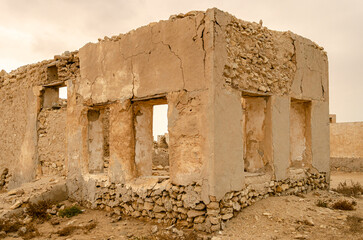 Ruins of an ancient fishing village