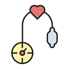 blood pressure vector icon