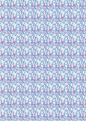 seamless pattern with pink hearts background pur