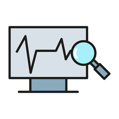 monitor vector icon
