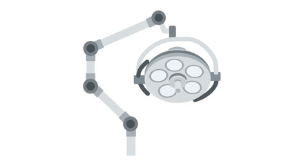 Modern Surgical Examination Light with Articulated Arm.