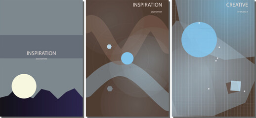Elegant Minimalist Gradient Vector Poster Design Background for Corporate Flyers, Marketing Brochures, and Web Banners