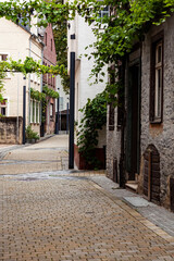 Alley, Braubach, Rhein-Lahn-Kreis district, Rhineland-Palatinate, Germany, Europe